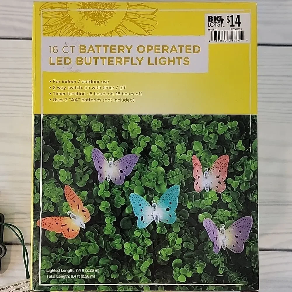 LED Butterfly String Lights - Picture 2 of 9